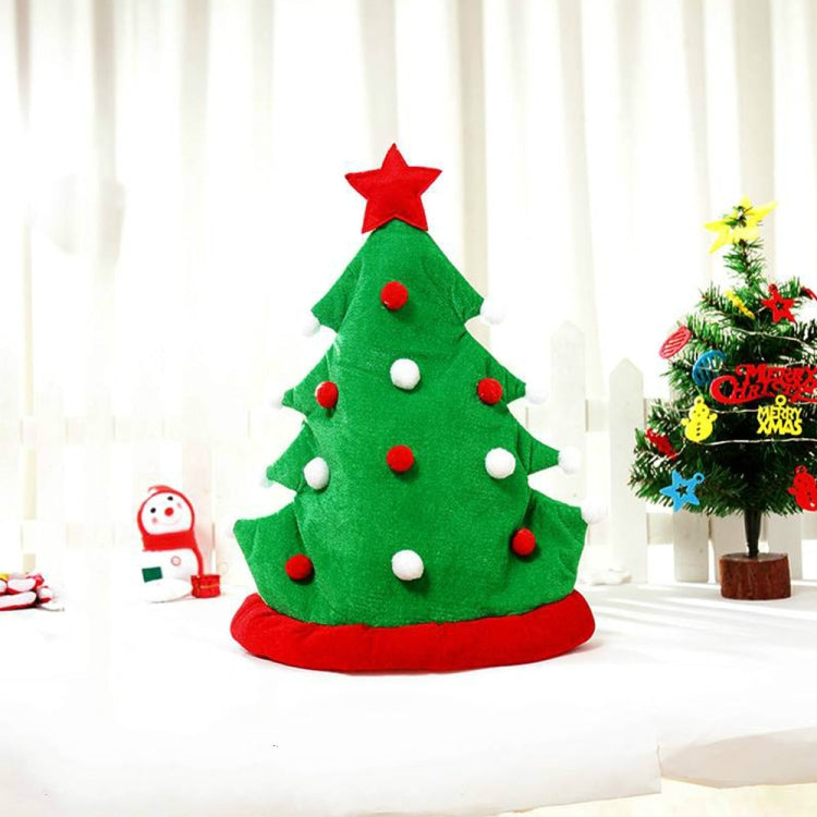 Christmas Tree Hat Funny Adult Hat Christmas DecorationParty Supplies, Christmas Tree Hat