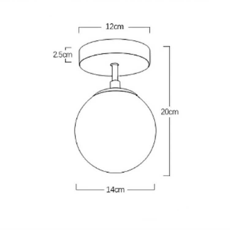 Aisle Corridor Ceiling Lamp Entrance Hall Lighting, with 5W Neutral Light