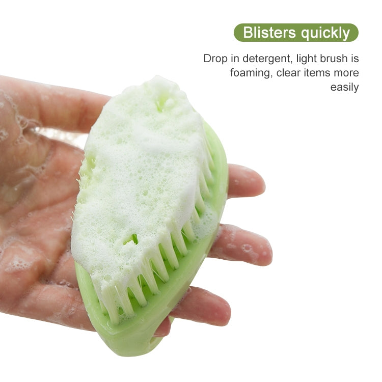 2 PCS Multi Functional Soft Hair Laundry Washing Shoes Bathroom Cleaning Brush