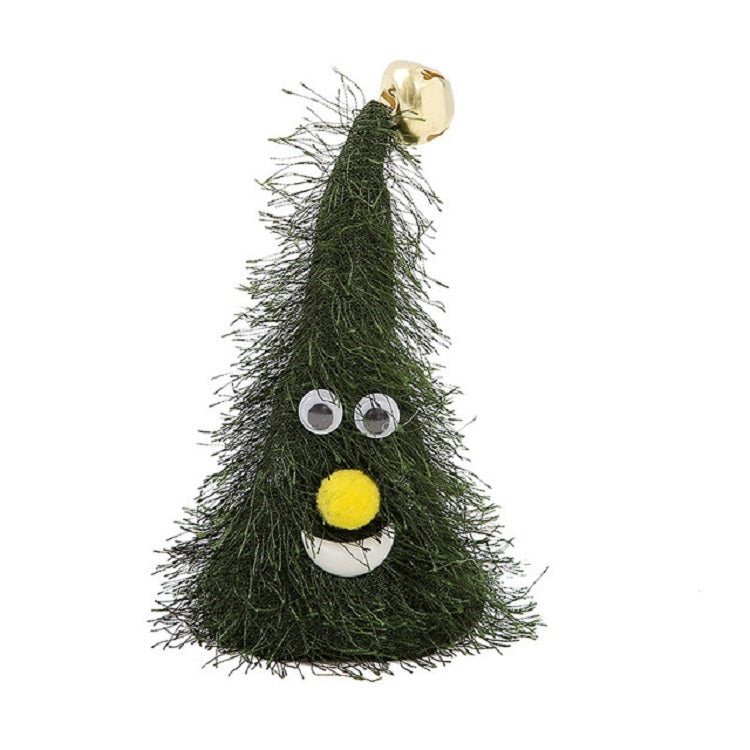 6 inch Electric Cap Christmas Swing Tree Hat Christmas Ornaments Props, Shake Cap with Music, Shake Cap with Pentagram Light, Swing Tree with Bell, Swing Tree with Pentagram Light