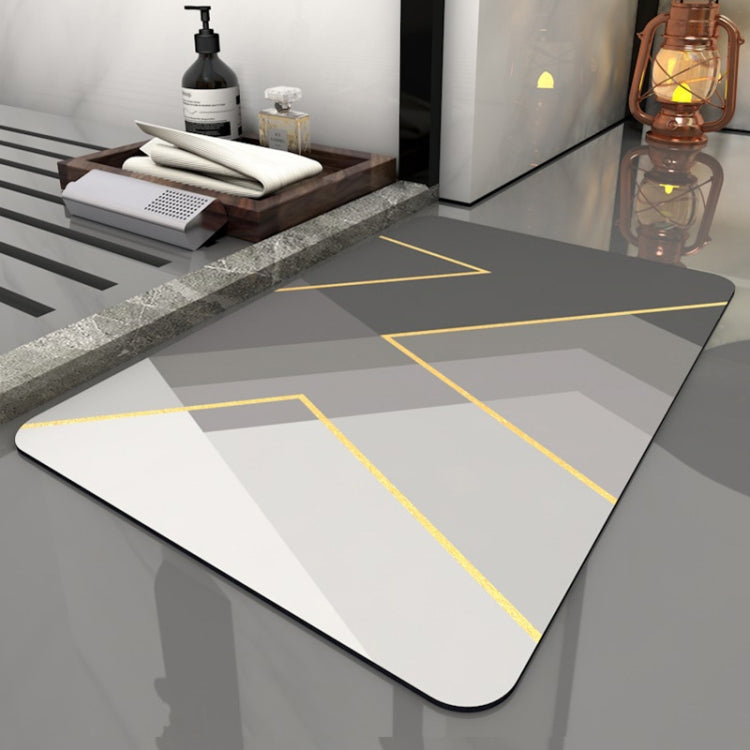 Bathroom Toilet Quick-Drying Absorbent Non-Slip Mats Diatom Ma, 60 x 40 cm
