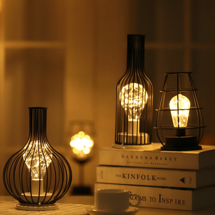 Retro Classic Iron Art LED Table Lamp Reading Lamp Night Light Bedroom Lamp Desk Lighting Home Decoration, Red Wine Glass, Red Wine Bottle, Wake up Bottle, Separate Jug, Red Wine Glass + Red Wine Bottle, Red Wine + Red Wine + Hangover