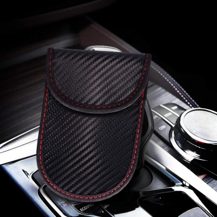 Antimagnetic RFID Car Key Mobile Phone Bag Shielding Set Radiation Cell Phone Pocket, 2 PCS 13 x 8.5cm
