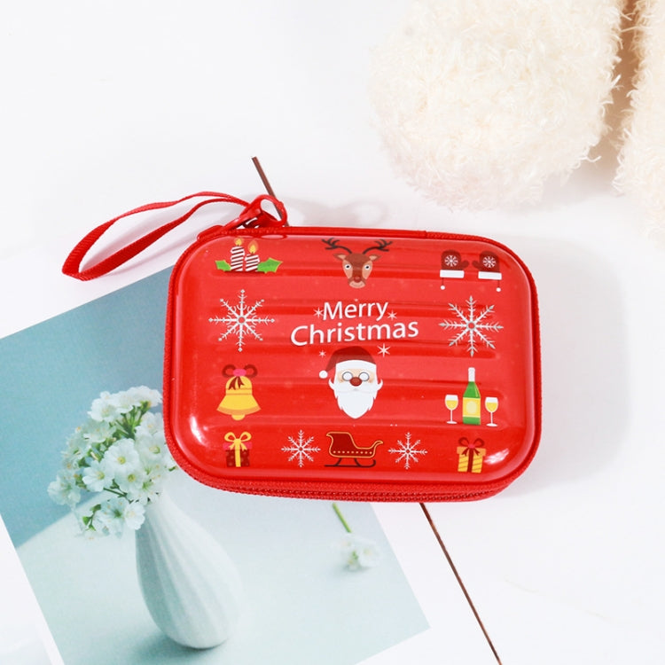 Christmas Cartoon Coin Purse Creative Square Storage Box Key Case, Type 3, Type 4, Type 5, Type 6, Type 2, Type 1