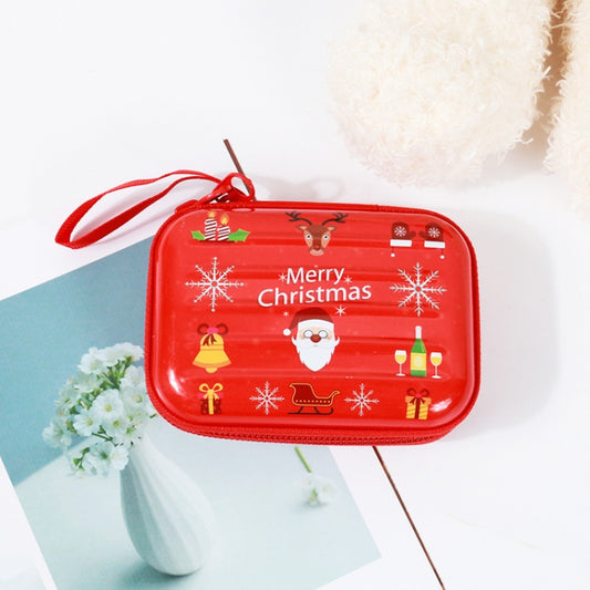 Christmas Cartoon Coin Purse Creative Square Storage Box Key Case, Type 3, Type 4, Type 5, Type 6, Type 2, Type 1
