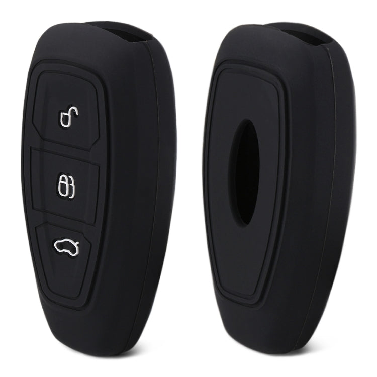 Silicone Car Key Cover for Ford Kuga Focus 3 4 Ecosport Fiesta, For Ford Kuga Focus