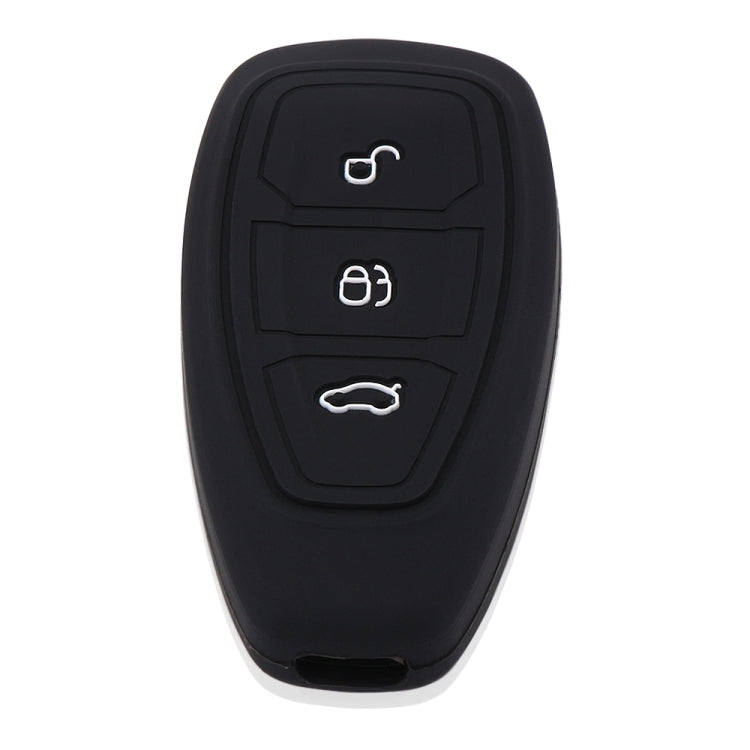 Silicone Car Key Cover for Ford Kuga Focus 3 4 Ecosport Fiesta, For Ford Kuga Focus