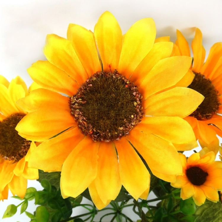 2 PCS Creative Elegant Artificial Bouquet Sunflower Wedding Party Decoration, Sunflower