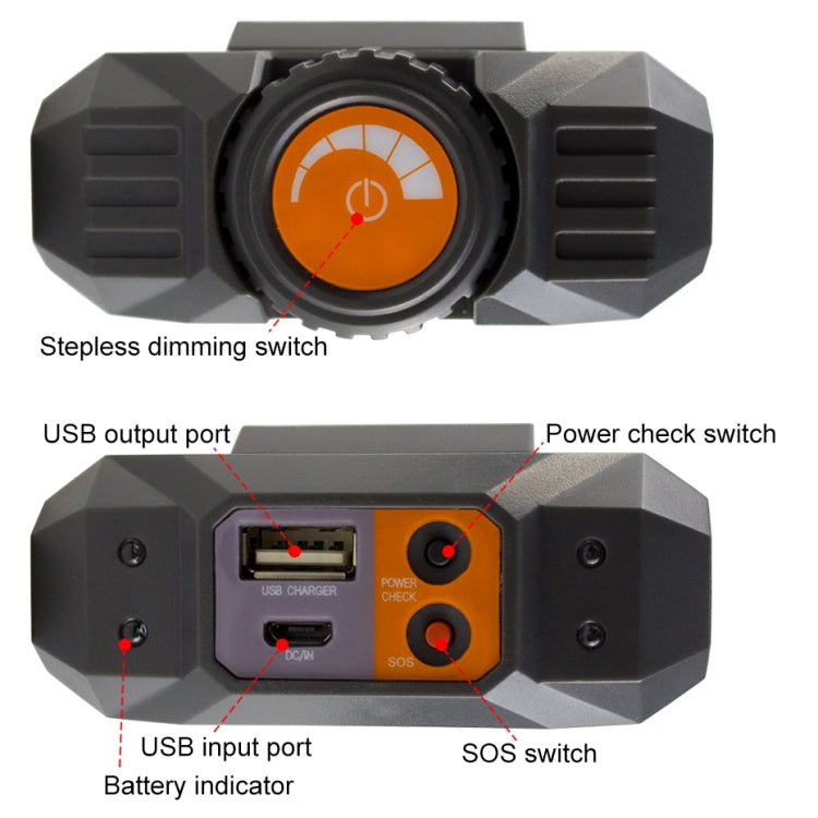 Camping Tent Light Outdoor Rechargeable Portable USB Camping Lantern