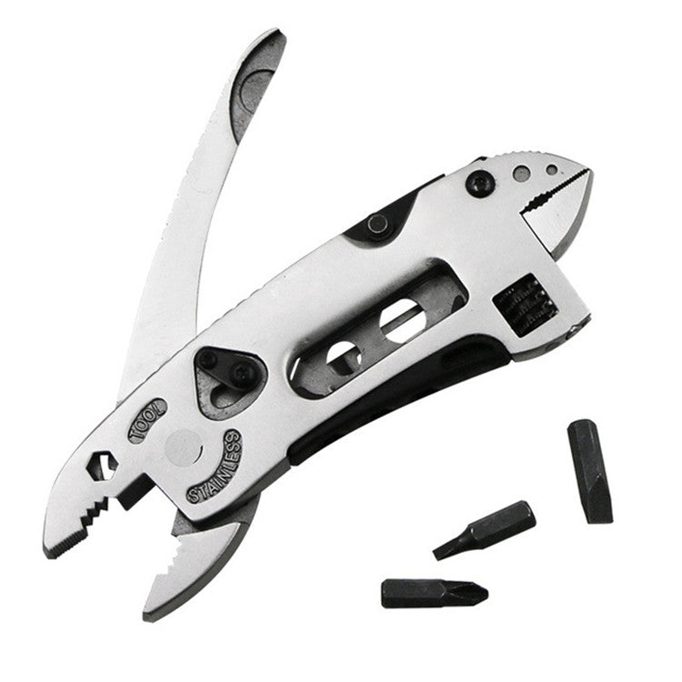 Outdoor Camping Multifunctional Pliers Multifunctional Wrench Tool Combination, Camping Pliers