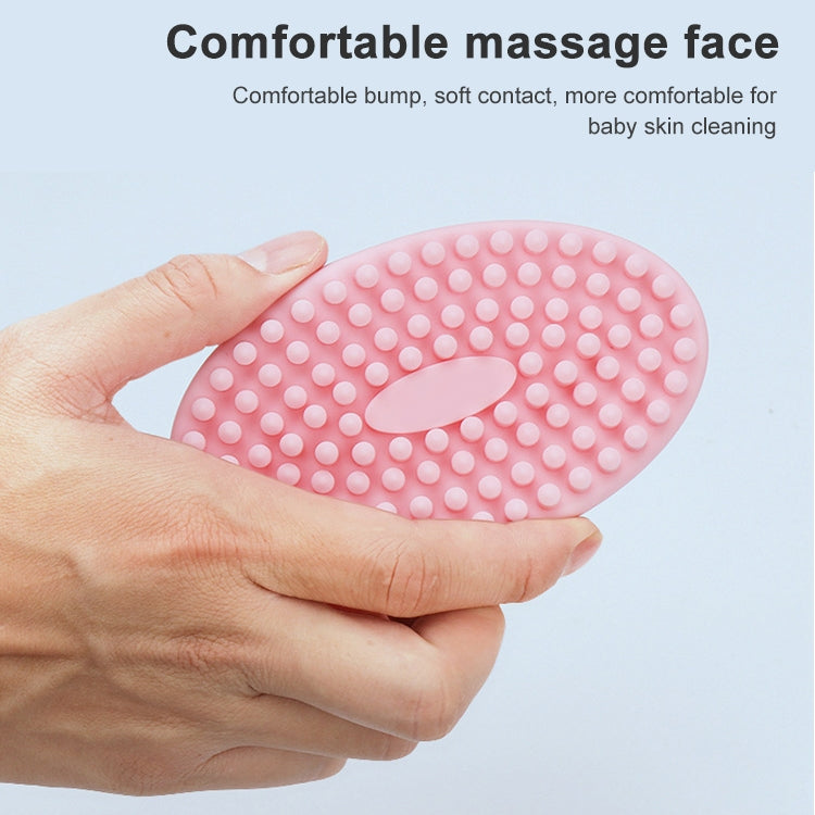 Silicone Scalp Shower Massage Brush Soft Baby Bath Brush, Silicone Scalp Bath Brush