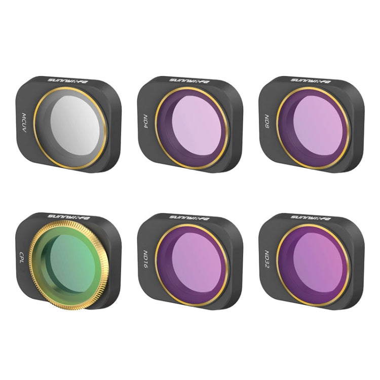 فلتر Sunnylife MM3-FI411 لكاميرا Mini 3 Pro فلتر CPL ND قابل للتعديل، 3 قطع/مجموعة، 4 قطع/مجموعة فلتر ND، 4 قطع/مجموعة، 6 قطع/مجموعة