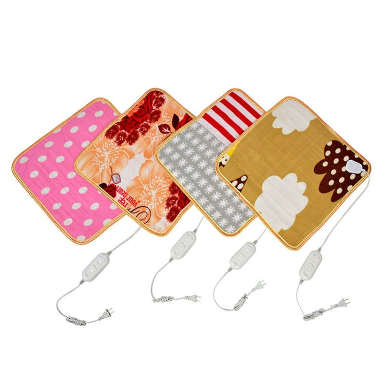 Animals Bed Heater Mat Heating Pad Winter Warmer Carpet Plush Electric Blanket Seat Heating Pad, 45x45cm 220V CN Plug