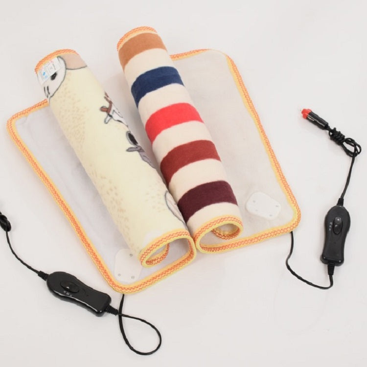 Animals Bed Heater Mat Heating Pad Winter Warmer Carpet Plush Electric Blanket Seat Heating Pad, 45x45cm 220V CN Plug