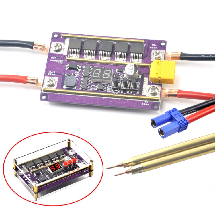 Compatible Version 12V Digital Display DIY Battery Spot Welding Machine Pen Control, Compatible Version 6 Square Pen, Compatible Version 6 Square Pen With Case, Compatible Version 10 Square Pen, Compatible Version 10 Square Pen With Case