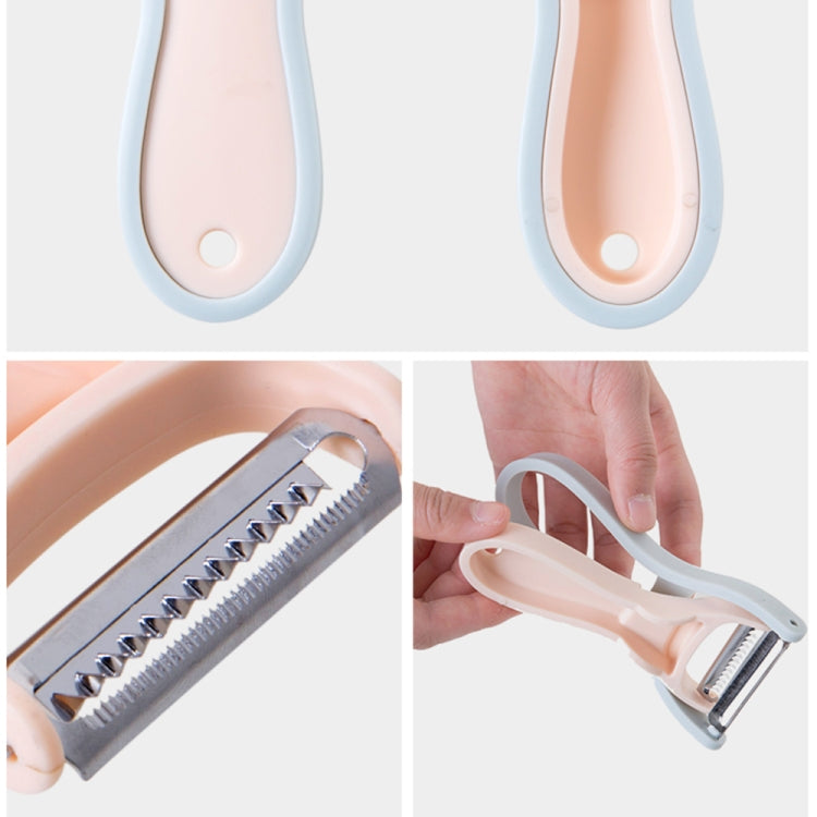 Fruit Vegetable Peeler Planer Potato Carrot Kitchen Tool, Fruit Vegetable Peeler Planer(Beige), Fruit Vegetable Peeler Planer(Blue)