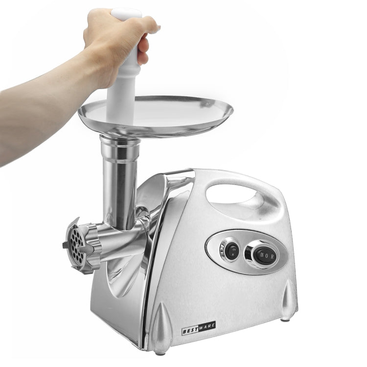 MGB -120A 250W Household Electric Multi-function Stainless Steel Kitchen Sausage Twisting Machine Meat Grinder, MGB -120A Black