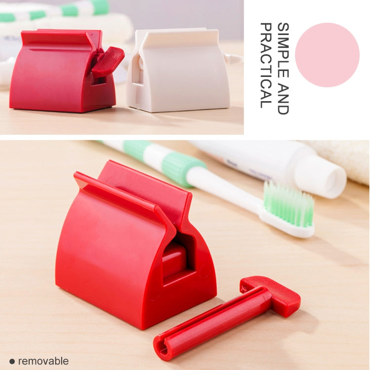 Anya Toothpaste Facial Cleanser Hand Cream Automatic Squeezer Bathroom Supplies, S 5.2x3.9x4.1cm
