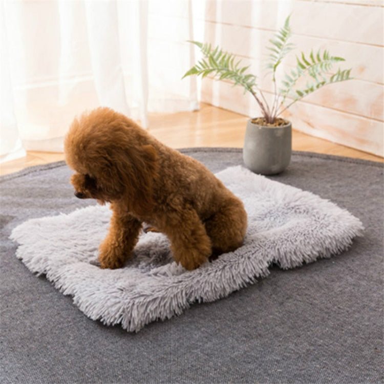 Autumn and Winter Warm Universal Square Pet Cat Dog Plush Pad, S, M, L, XL