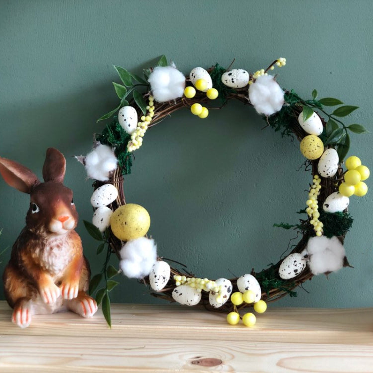 2 PCS Tree Vine Christmas Wreath DIY Rattan Garden Decoration Rattan Window Decoration
