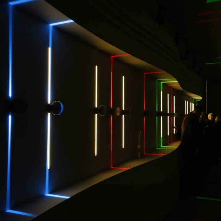 LED Door Frame Corridor Window Wall Spotlight, White, Semicircle