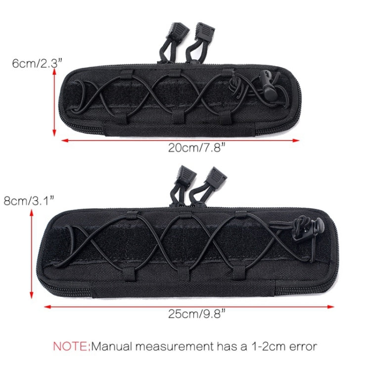 Outdoor Bag EDC Accessories Hiking Camping Pocket Waist Bag, L