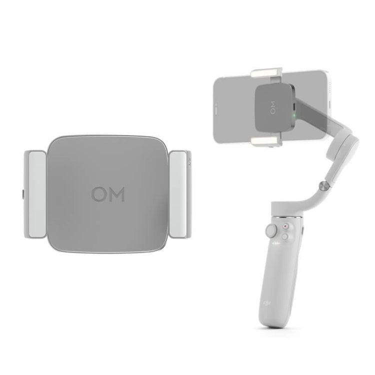 مشبك إضاءة للهاتف المحمول الأصلي من DJI لـ DJI OM 4 / Osmo Mobile 6، مشبك إضاءة للهاتف المحمول
