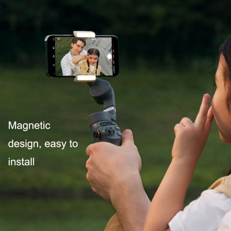 مشبك إضاءة للهاتف المحمول الأصلي من DJI لـ DJI OM 4 / Osmo Mobile 6، مشبك إضاءة للهاتف المحمول
