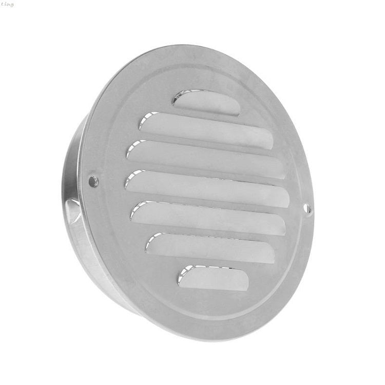 External Wall Stainless Steel Flat Head Rain and Insect Proof Bird Hood, 70mm, 80mm, 00mm, 120mm, 150mm, 160mm, 180mm, 200mm
