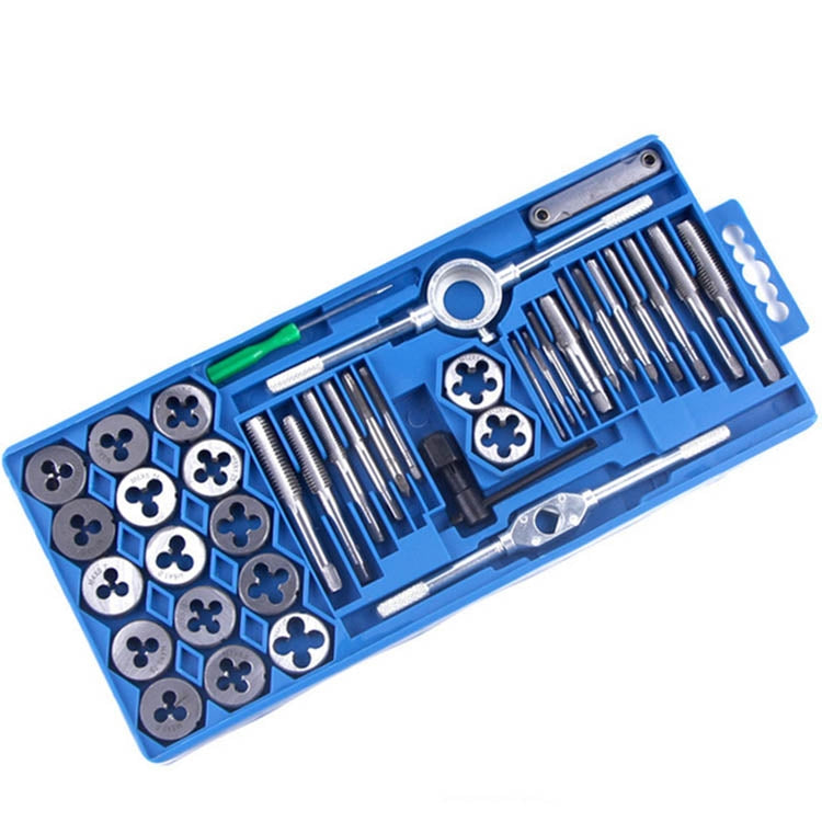 Hand Die Model Tap Tap Die Set Manual Tapping Drill Thread Hole, 20 In 1, 40 In 1