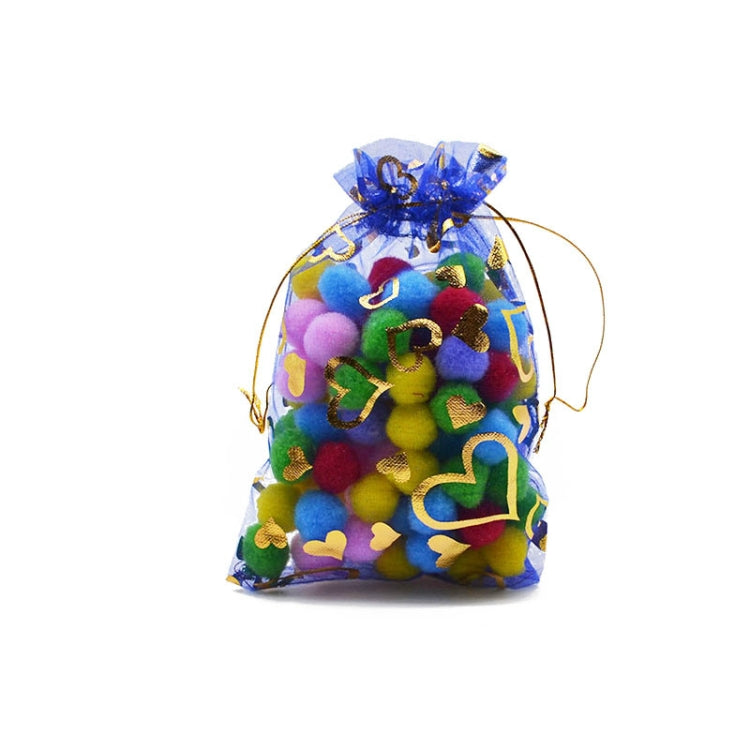 100 PCS Gift Pouches Bag Organza Bags Jewelry Candy Packaging Bags, 11x16cm, 17x23cm