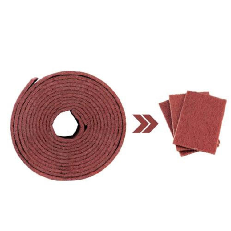 Nylon Emery Scouring Pad Stainless Steel Rust Polishing Kitchen Dish Cleaning Rag