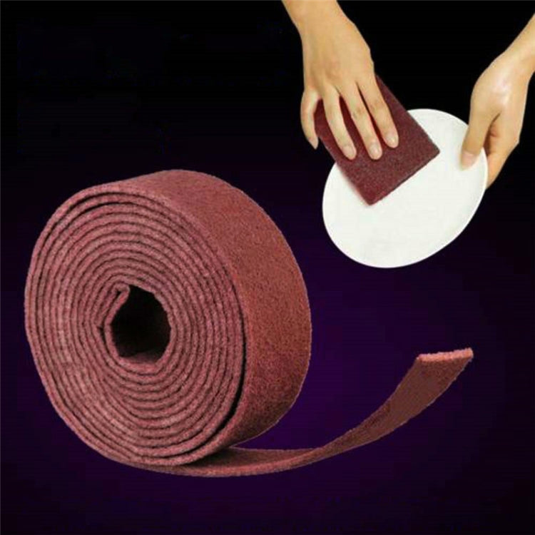 Nylon Emery Scouring Pad Stainless Steel Rust Polishing Kitchen Dish Cleaning Rag