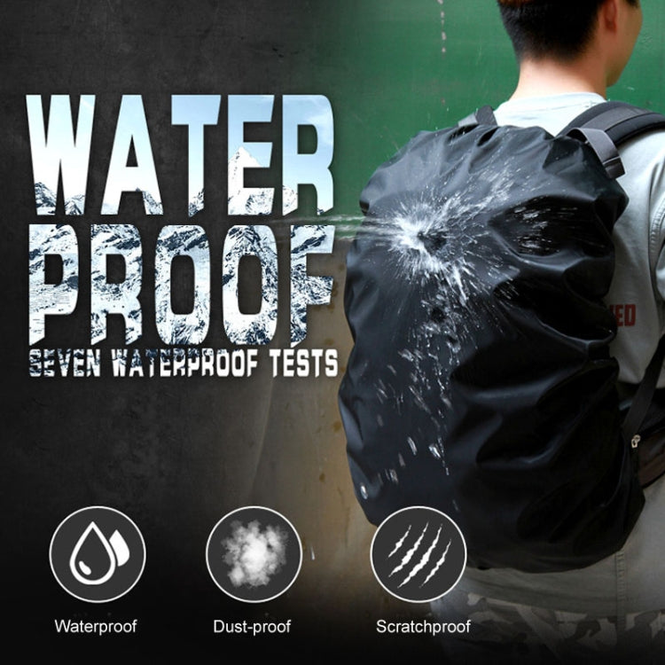 Adjustable Waterproof Dustproof Backpack Rain Cover Portable Ultralight Protective Cover, 35L, 45L, 55-60L, 70L, 80L
