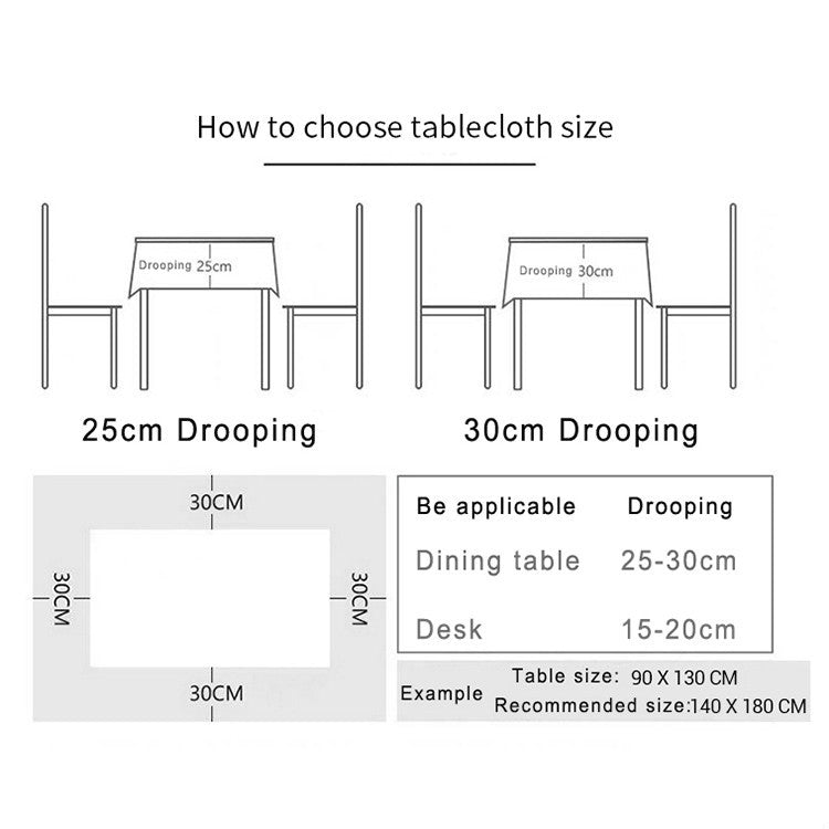 Rectangle Cotton Linen Tassels Dining Tablecloth Wedding Party Kitchen Home Decoration Table Cover, 100x140cm, 140x140cm, 140x160cm, 140x180cm, 140x200cm, 140x220cm, 140x250cm, 140x260cm, 140x300cm