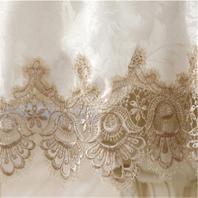 Classical Tablecloth Table Decor Jacquard Lace Elegant Table Cloth, 120cm Round, 150cm Round, 180cm Round