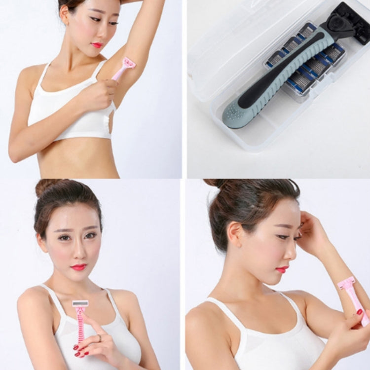 Ladies Manual Shaver Full Body Hair Remover Male Shaver Random Color Delivery, Random Color Delivery