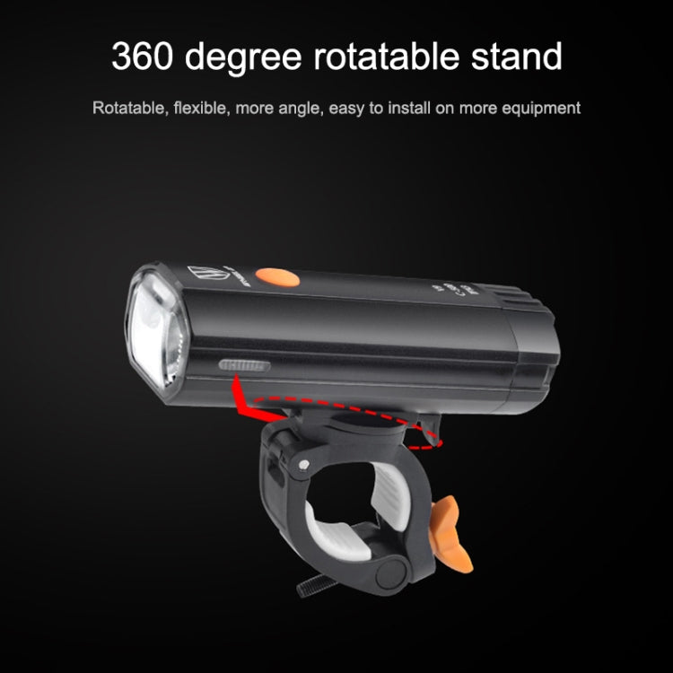 WHEEL UP USB Rechargeable LED Bicycle Headlights Mountain Bike Front Lights