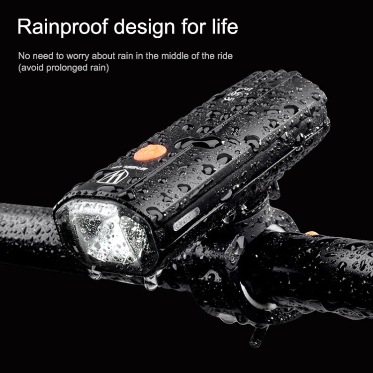 WHEEL UP USB Rechargeable LED Bicycle Headlights Mountain Bike Front Lights