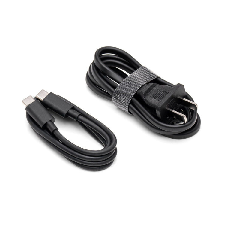 شاحن سطح المكتب الأصلي DJI بقوة 100 وات مع واجهتي إخراج USB-C، شاحن سطح المكتب بقوة 100 وات