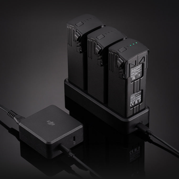 شاحن سطح المكتب الأصلي DJI بقوة 100 وات مع واجهتي إخراج USB-C، شاحن سطح المكتب بقوة 100 وات