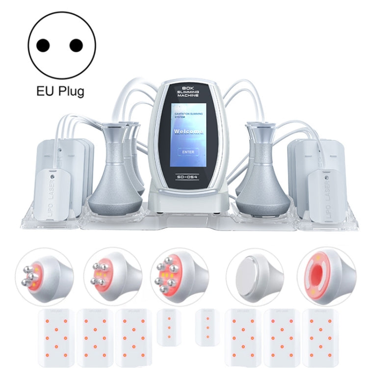 6 In 1 80K Ultrasonic Cavitation Vacuum Radio Frequency Lipo Laser Slimming Machine
