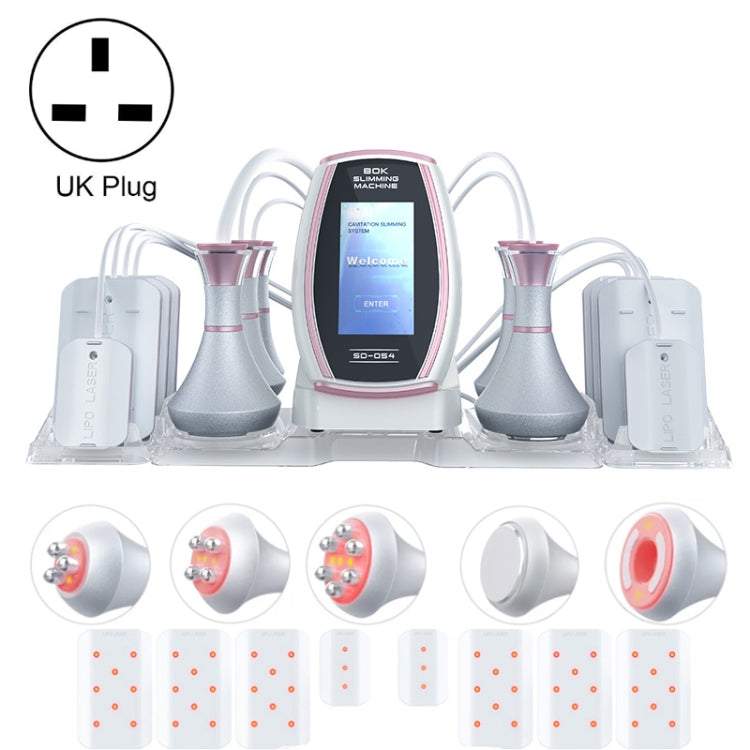 6 In 1 80K Ultrasonic Cavitation Vacuum Radio Frequency Lipo Laser Slimming Machine