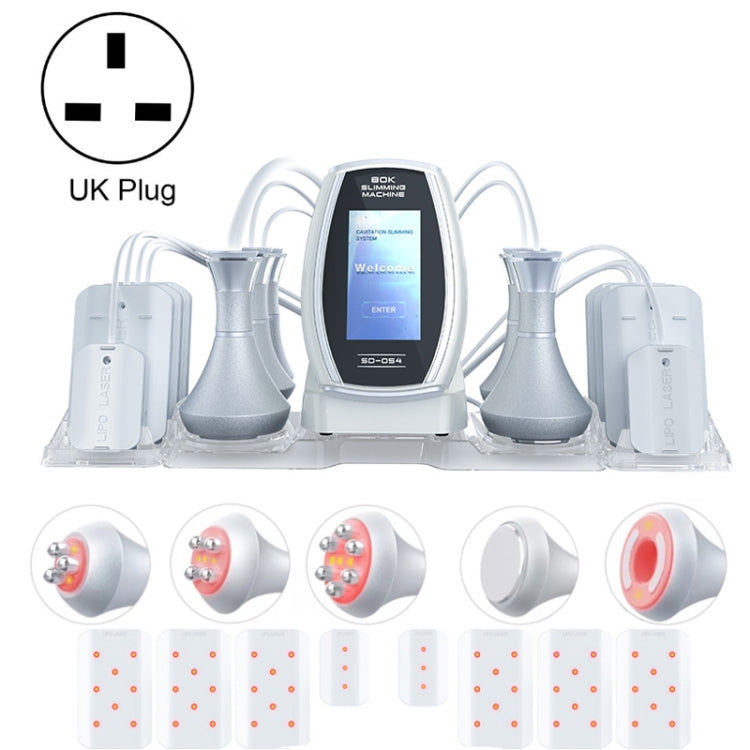 6 In 1 80K Ultrasonic Cavitation Vacuum Radio Frequency Lipo Laser Slimming Machine
