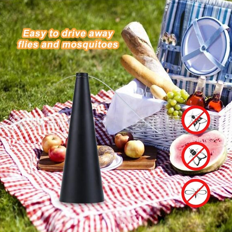 Multifunctional Fan Blade Automatic Fly Catcher Mosquito Repellent Fan, Gold, Black, Silver