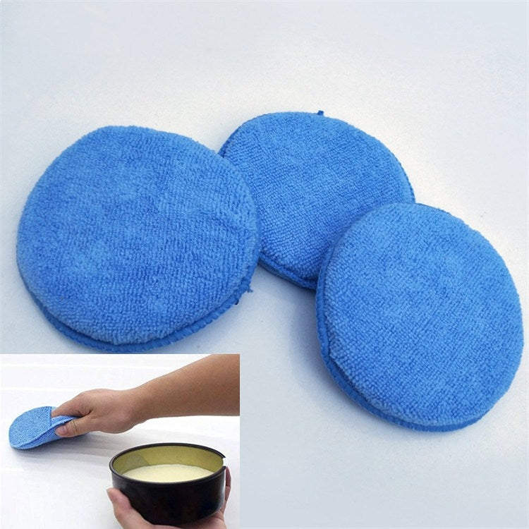 10 PCS 5 inch Car Special Waxing Sponge Car Wash Sponge Block, 10 PCS Waxing Spong
