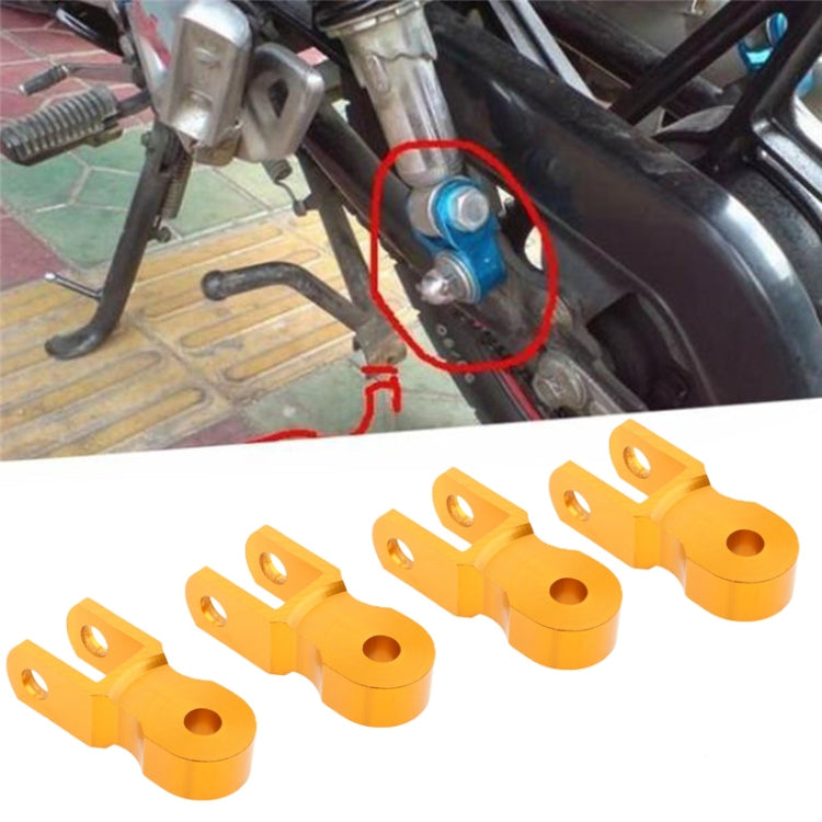 2 Pairs Shock Absorber Extender Height Extension for Motorcycle, Small, Large