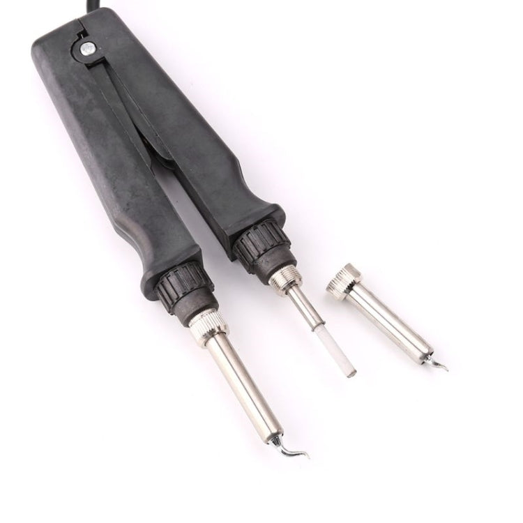 Double Soldering Iron Tweezers 902 Handle Pliers Electric Soldering Iron Clip Soldering Station Accessories, 902