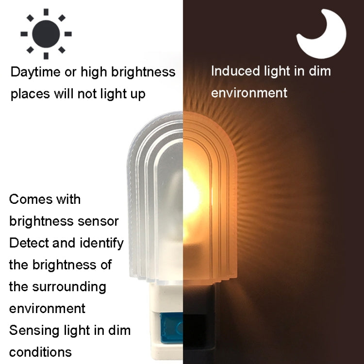 A38 Intelligent Sensor LED Night Light Baby Feeding Eye Care Bedside Lamp, US Plug, EU Plug, UK Plug, AU Plug