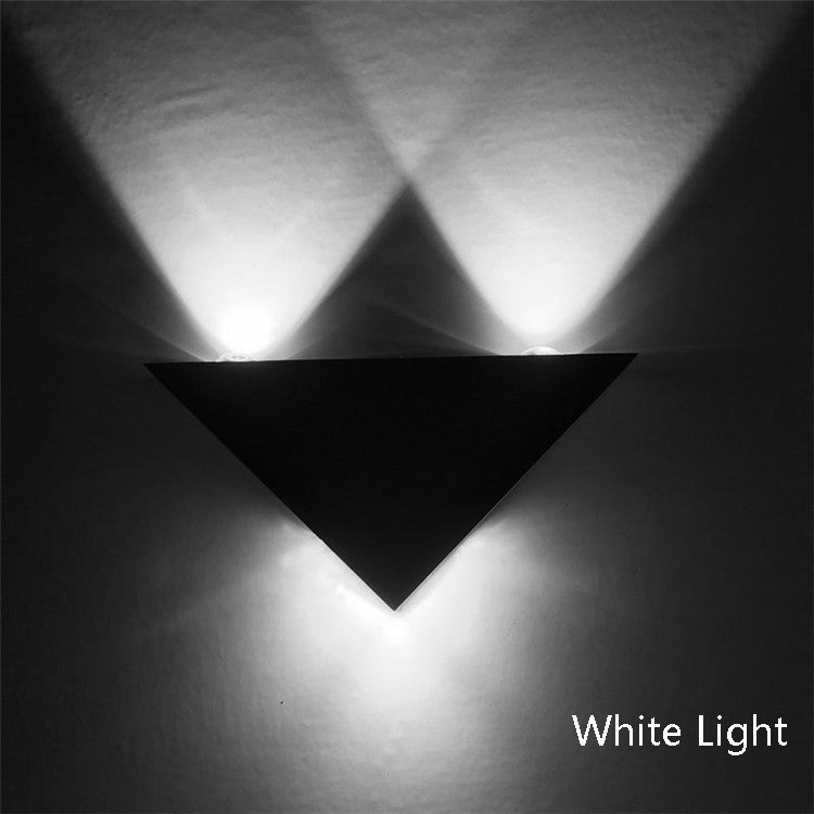 LED Triangle Wall Light Interior Corridor Aisle Lights, 9W